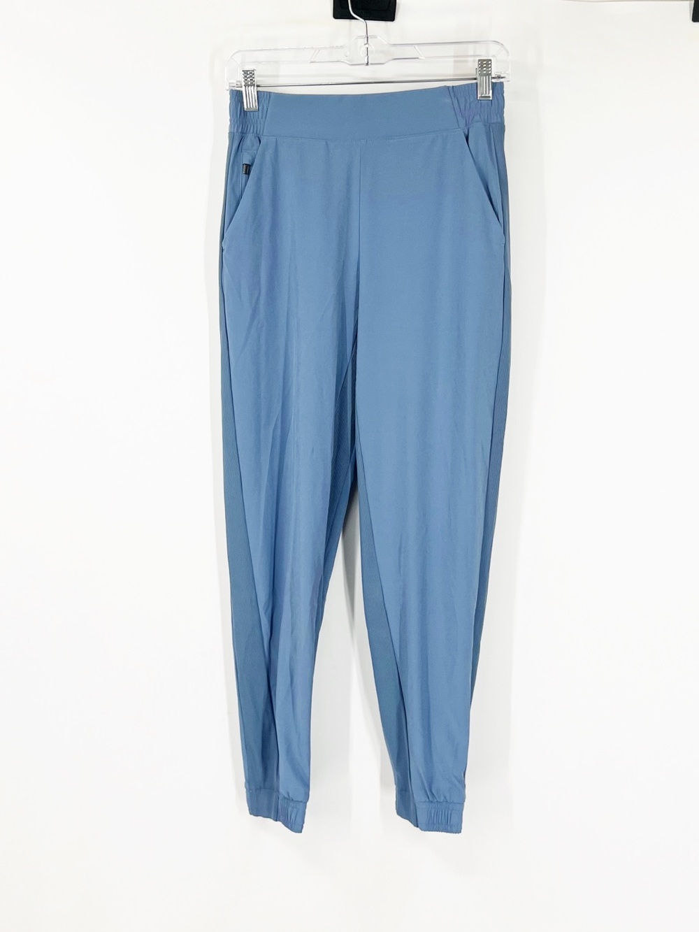 Athleta Brooklyn Legacy Mid-Rise Joggers Blue